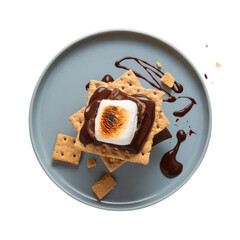 Isolated PNG Melted Marshmallow Magic , GENERATIVE AI