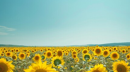 Obraz premium Sunflower Sea