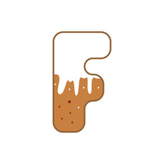 Melting Alphabet Cookies