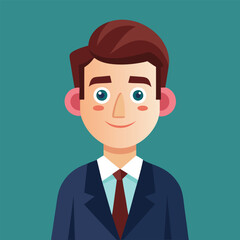 business man character vector illustration
