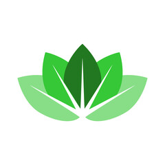 Natural floral logo simple illustration vector art for your brand