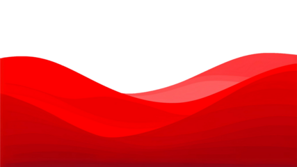 Streamlined red texture background is transparent