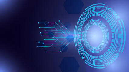 Abstract Technology Background 