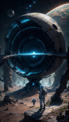 A grand adventure following a gravity-warping superhuman as they traverse cosmic landscapes, utilizing gravitational mastery to uncover the secrets and wonders of space
