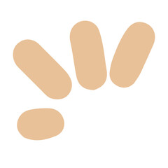 Cute Boho Shape Element