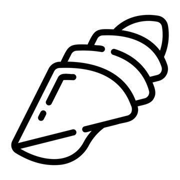 recommend clip art: clam Line Icon