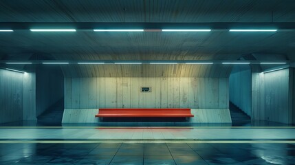 empty platform