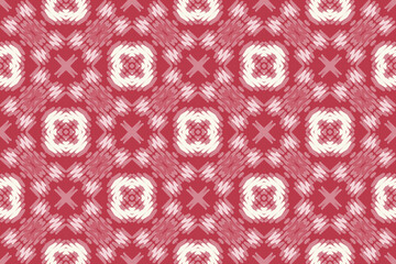 Mexico Tiles, Traditional Ethnic Ikat, Aztec Abstract Vector Pattern, Seamless Pattern in Tribal, Folk Embroidery and Mexican Style.