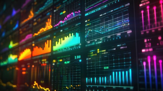Illuminating Data: Creative Lighting on Digital Analytics Dashboard Boosting Brand Loyalty