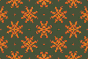 African American Patterns, Traditional Ethnic Ikat, Aztec Abstract Vector Pattern, Seamless Pattern in Tribal, Folk Embroidery and Mexican Style.
