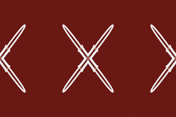 Tile Pattern Portuguese, Traditional Ethnic Ikat, Aztec Abstract Vector Pattern, Seamless Pattern in Tribal, Folk Embroidery and Mexican Style.