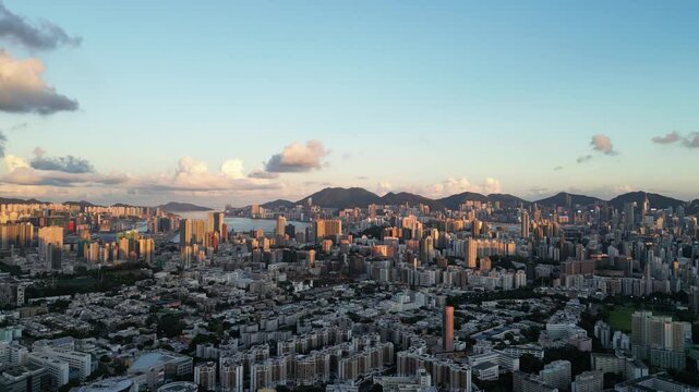 July 5 2024 Night, residential district at kowloon tong, hk