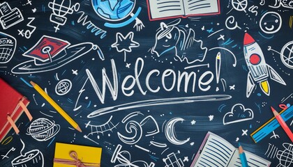 Educational Welcome Sign
