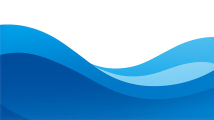 Fototapeta premium Blue simple streamlined texture background is transparent