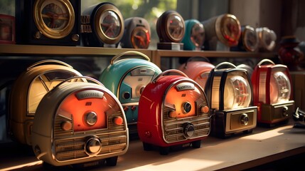 Colorful Vintage Toasters