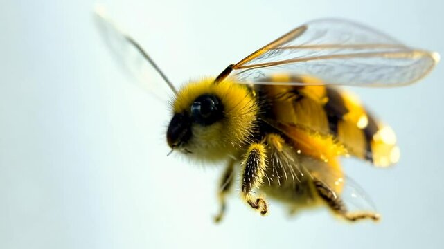 Bumblebee in Flight Generative AI