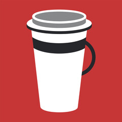       Coffee cup logo icon vector illustration.
