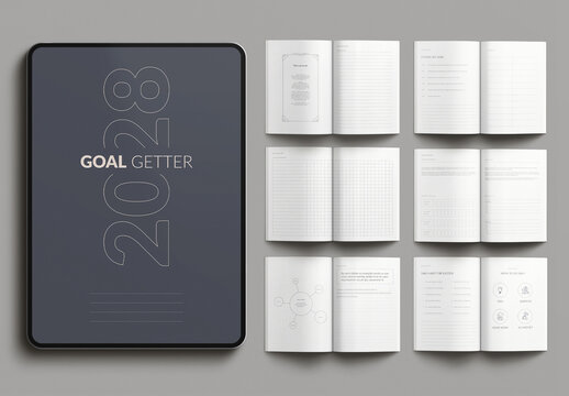 Goal Getter Planner Design Template