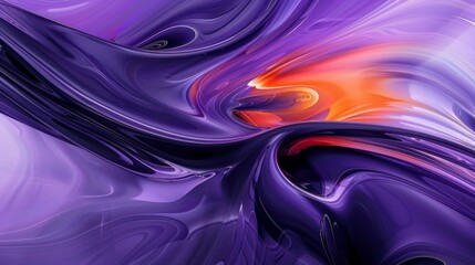 Wavy glass shapes background. Abstract glass waves on a background. Modern abstract background for banner, art, ads, and many more