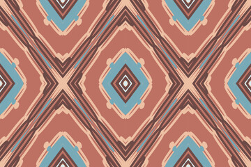 Pattern Portuguese, Traditional Ethnic Ikat, Aztec Abstract Vector Pattern, Seamless Pattern in Tribal, Folk Embroidery and Mexican Style.