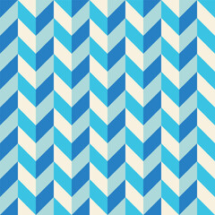 seamless repeating pattern of blue and white geometric lines