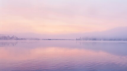 Obraz premium Serene Sunrise