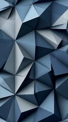 Obraz premium Abstract geometric background with shades of blue and grey, suitable for corporate presentations and business projects