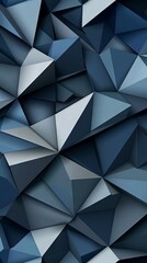 Obraz premium Abstract geometric background with shades of blue and grey, suitable for corporate presentations and business projects