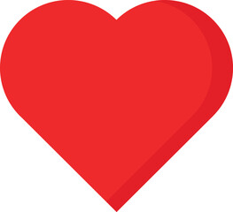 Heart flat icon 