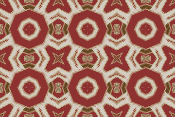 Aztec style abstract vector illustration. design for texture, fabric, clothing, African ikat ancient Egypt arabesque cloth Asian design bandana print silk