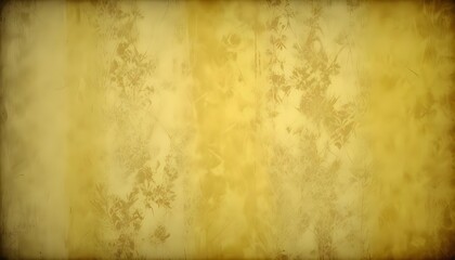 Clear Plain Shiny Warm Soft Vintage Bokeh Cloudy Wave Like Geometric Yellow Background or Texture