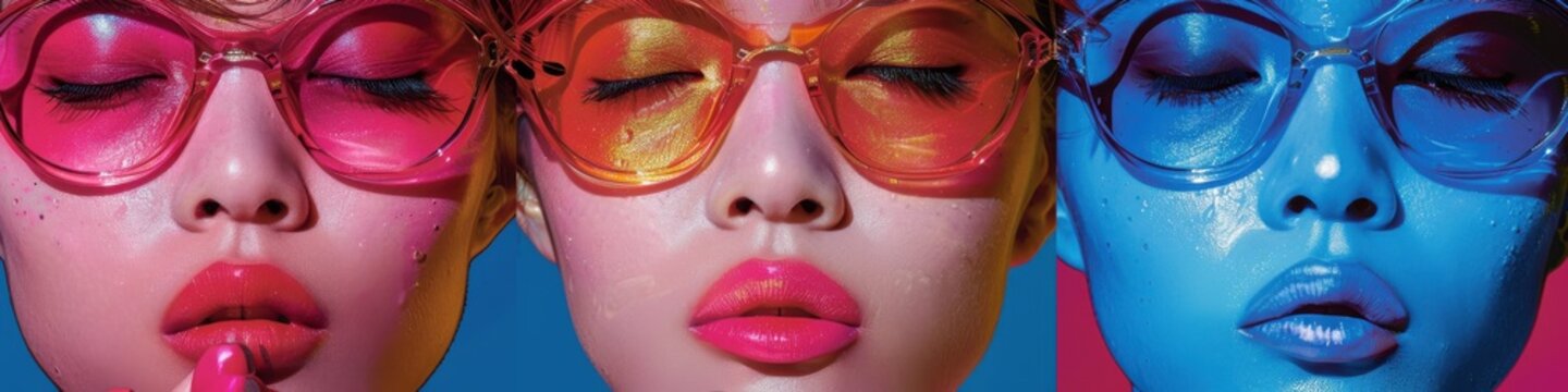 Vibrant colors swirl together like an electric storm, embodying the essence of an Aswang spirit.