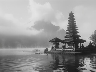 Pagoda on Lake