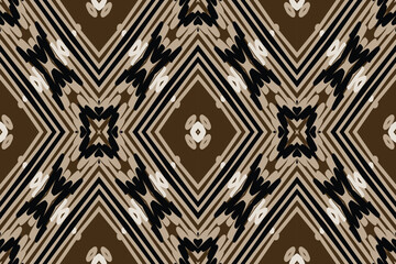 Aztec style abstract vector illustration. design for texture, fabric, clothing, African ikat ancient Egypt arabesque cloth Asian design bandana print silk