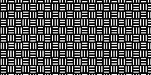 Vector Overlapping Pattern Minimal diamond geometric digital wave backdrop abstract wave square background. black line seamless tile stripe overlap creative retro square pattern white background.