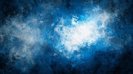 Obraz premium Abstract dark blue black noisy gradient texture for poster background design with artistic elements