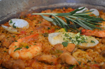 Spanish paella