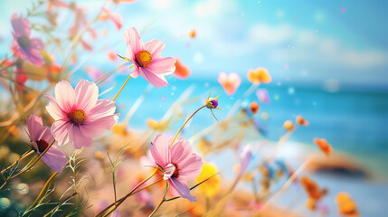 flowers in the field