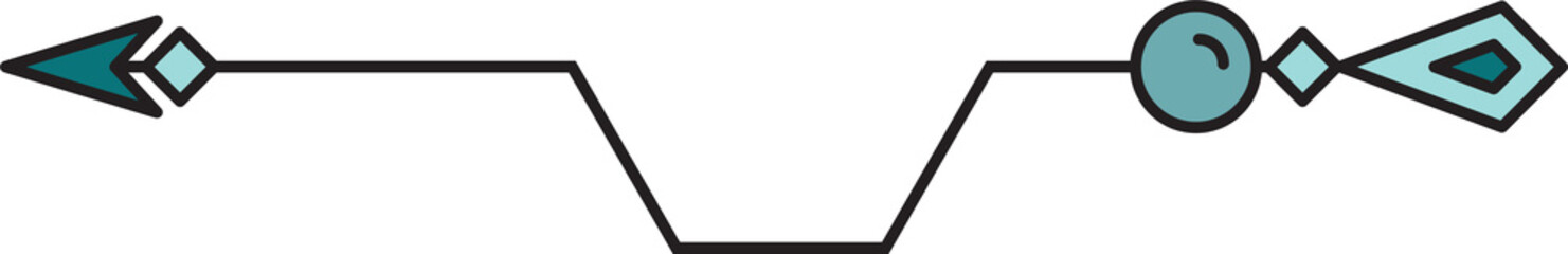 Decorative Arrow Illustration
