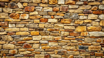 Fototapeta premium Rough and weathered stone wall texture , ancient, background, aged, architecture, bricks, building, rough, construction, design
