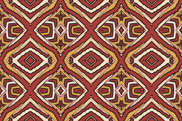 African Ikat paisley embroidery.geometric ethnic oriental seamless pattern traditional.Aztec style. Native american Southwest design Aztec pattern