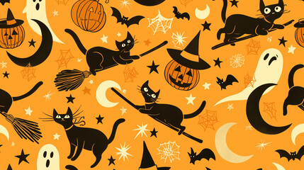 Classic Halloween Patterns (クラシックなハロウィンパターン)