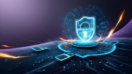 Advanced cybersecurity systems, Digital Data with Encryption.