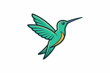 hummingbird in flight