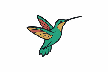 hummingbird in flight