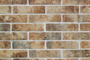Texture of a stone light wall, close-up