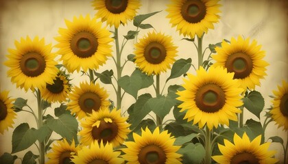 Clear Plain Shiny Warm Soft Vintage Bokeh Cloudy Wave Like Geometric Yellow Background or Texture