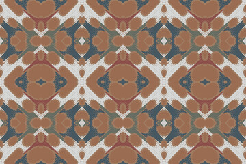 African Ikat paisley embroidery.geometric ethnic oriental seamless pattern traditional.Aztec style. Native american Southwest design Aztec pattern