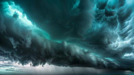 storm over the ocean