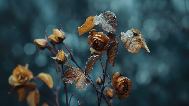 Dead Potos leaves wilting